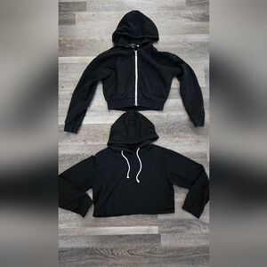 Black Hooded Sweatshirts Hoodie Bundle